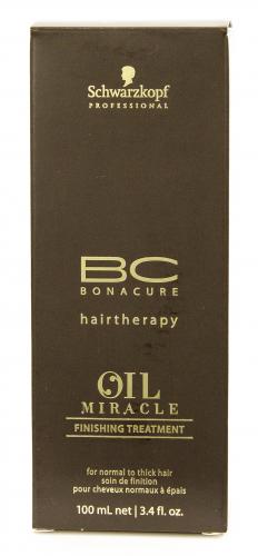 Шварцкопф Профешнл BC Масло для жёстких и толстых волос Oil Miracle treatment 100 мл (Schwarzkopf Professional, BC Bonacure, Oil Miracle), фото-2