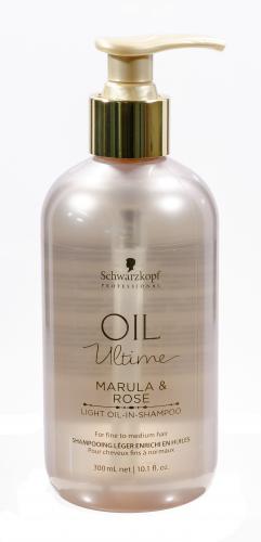 Шампунь для тонких и нормальных волос Lignt-Oil-in-Shampoo, 300 мл (Oil Ultime), фото-2