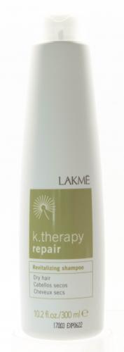 Лакме Revitalizing shampoo dry hair Шампунь восстанавливающий для сухих волос, 300 мл (Lakme, K.Therapy, Repair), фото-2