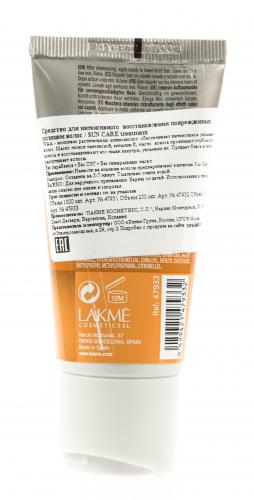 Лакме Sun care Интенсивное восстанавливающе средство для волос после пребывания на солнце 50 мл (Lakme, Teknia, Sun care), фото-3