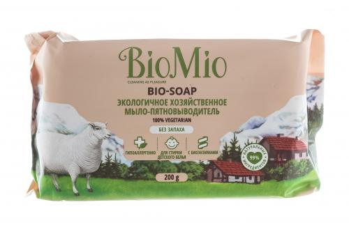 БиоМио Хозяйственное мыло без запаха, 200 г (BioMio, Мыло)