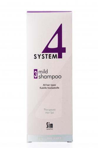 Сим Сенситив Шампунь терапевтический №3 для всех типов волос профилактического применения 215 мл (Sim Sensitive, System 4), фото-3