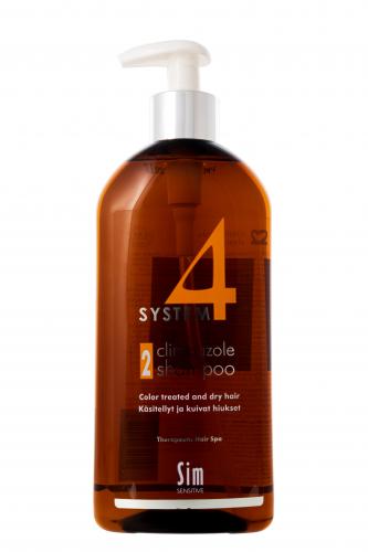 Сим Сенситив Шампунь №2 для сухих, повреждённых, окрашенных волос  500 мл (Sim Sensitive, System 4), фото-2