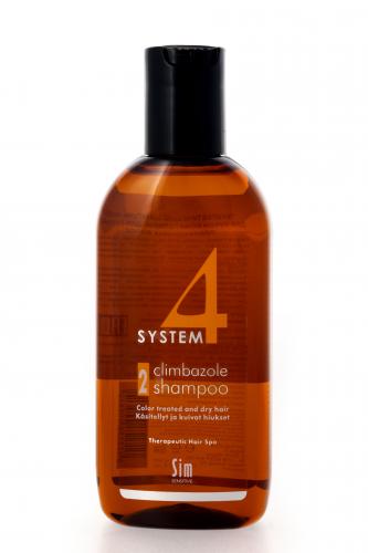 Сим Сенситив Шампунь №2 для сухих, повреждённых, окрашенных волос  100 мл (Sim Sensitive, System 4), фото-2