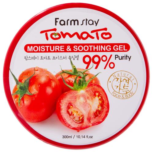 Фармстей Увлажняющий, успокаивающий многофункциональный гель с томатом, 300 мл (Farmstay, Для тела), фото-3