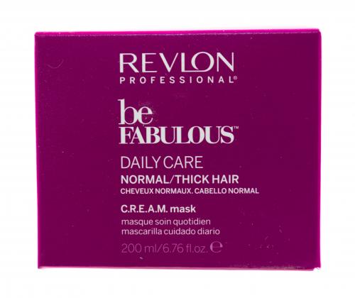 Ревлон Профессионал Маска ежедневный уход для нормальных/густых волос C.R.E.A.M. RP Be Fabulous 200 мл (Revlon Professional, Be Fabulous, Для густых и нормальных волос), фото-4
