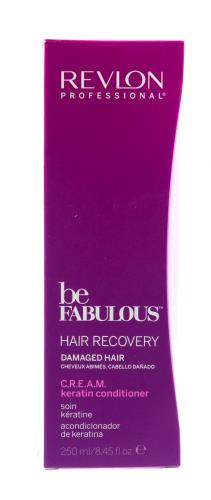 Ревлон Профессионал Очищающий кондиционер с кератином C.R.E.A.M. RP Be Fabulous 250 мл (Revlon Professional, Be Fabulous, Для восстановления волос), фото-5