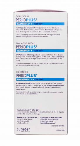 Курапрокс Жидкость-ополаскиватель Regenerate с содержанием хлоргексидина 0,09% и гиалуроновой кислотой, 200 мл (Curaprox, Perio Plus), фото-4