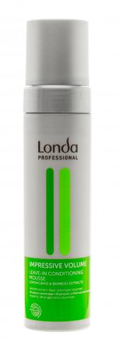 Лонда Профессионал Несмываемый мусс-кондиционер для придания объема, 200 мл (Londa Professional, Impressive Volume), фото-4