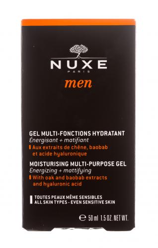 Нюкс Увлажняющий гель для лица для мужчин Moisturizing Multi-Purpose Gel, 50 мл (Nuxe, Men), фото-3