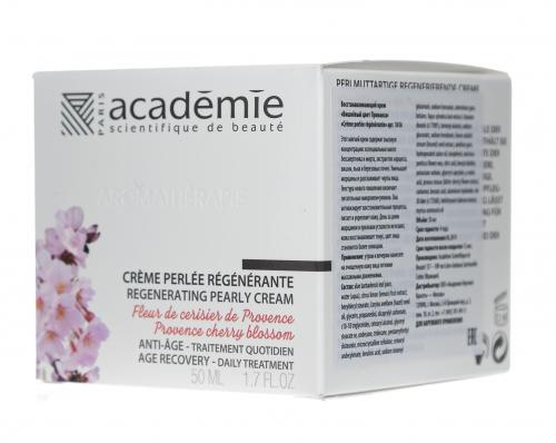 Академи Восстанавливающий жемчужный крем &quot;Вишнёвый цвет Прованса&quot;, 50 мл (Academie, Aromatherapie), фото-3