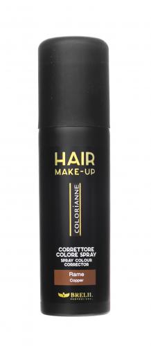 Брелил Профессионал Спрей-макияж для волос, медный, 75 мл (Brelil Professional, Окрашивание, Colorianne), фото-3