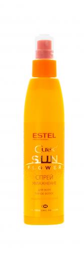 Эстель Спрей для волос - увлажнение, защита от UV-лучей 200 мл (Estel Professional, Curex, Sun Flower), фото-2