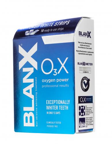 Бланкс Отбеливающие полоски O3X Flash White Strips Сила кислорода (Blanx, Специальный уход Blanx), фото-4