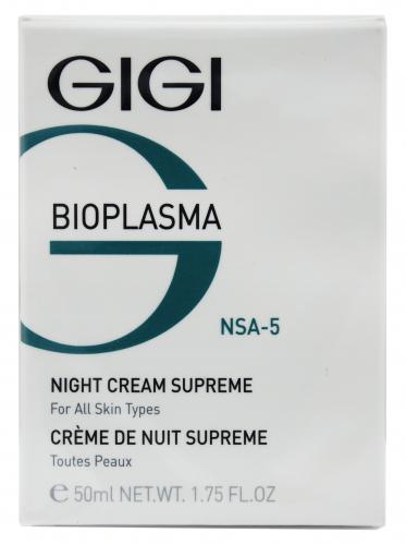 ДжиДжи Крем ночной NSA-5 Night Cream Supreme, 50 мл (GiGi, Bioplasma), фото-3