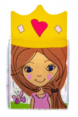 Инвизибабл Резинка для волос invisibobble KIDS princess sparkle прозрачная с блёстками (Invisibobble, Kids), фото-3
