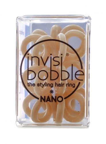 Инвизибабл Резинки для волос NANO To Be or Nude to Be 3 шт (Invisibobble, Nano), фото-5