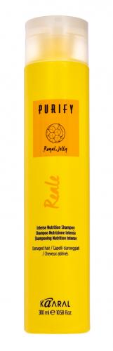 Каарал Восстанавливающий шампунь для поврежденных волос Intense Nutrition Shampoo, 300 мл (Kaaral, Purify, Reale), фото-2