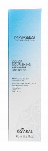 Каарал Стойкий крем-краситель для волос без аммиака Permanent Haircolor, 60 мл (Kaaral, Краски, Color Nourishing), фото-11