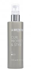 Curl Protect & Style Термоактивный спрей для укладки и защиты кудрей, 150 мл