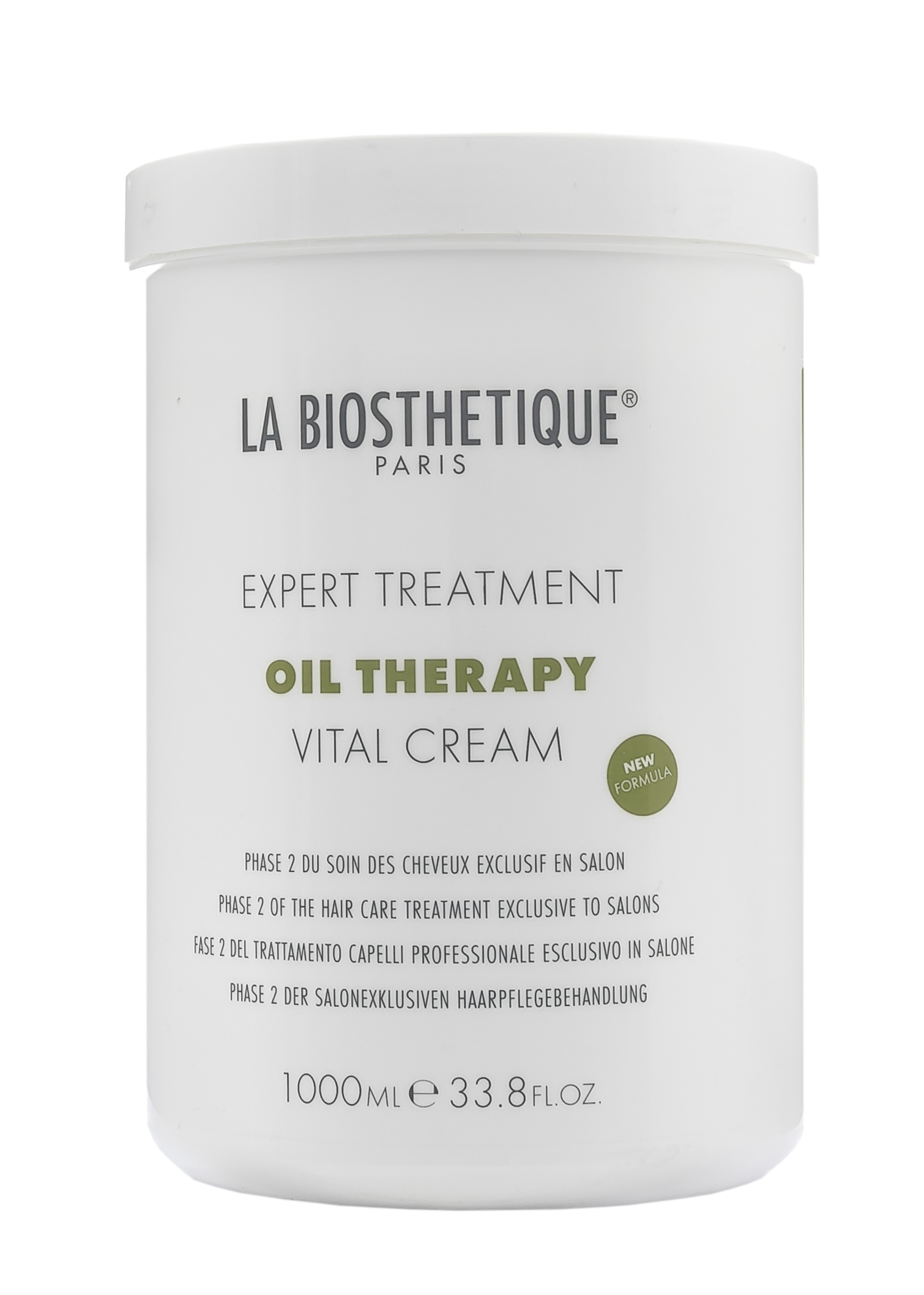 La Biosthetique Маска для интенсивного восстановления поврежденных волос фаза 2 Vital Cream, 1000 мл (La Biosthetique, Oil Therapy)
La Biosthetique Маска для интенсивного восстановления поврежденных волос фаза 2 Vital Cream, 1000 мл (La Biosthetique, Oil Therapy)