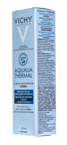 Виши Увлажняющий легкий крем для нормальной кожи лица, 30 мл (Vichy, Aqualia Thermal), фото-6
