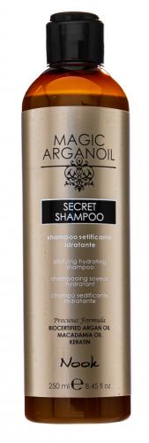 Нук Увлажняющий шампунь для волос, 250 мл (Nook, Magic Arganoil, Secret)