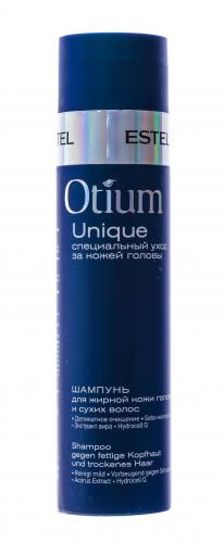 Эстель Шампунь для жирной кожи головы и сухих волос 250 мл (Estel Professional, Otium, Unique), фото-2