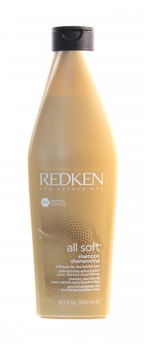 Редкен Олл Софт смягчающий шампунь 300 мл (Redken, Уход за волосами, All Soft), фото-3