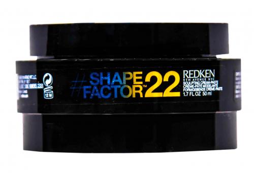 Редкен Шэйп Фактор 22 Скульптурирующая крем-паста с эффектом лака 50 мл (Redken, Стайлинг, Flex), фото-2