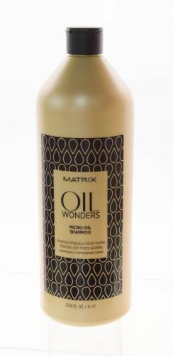 Матрикс Оил Вандерс Легкий Шампунь с микро-каплями масла 1000 мл (Matrix, Oil Wonders), фото-2