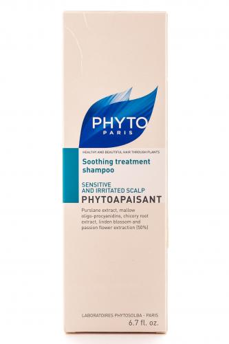 Фитосольба Фитоапезан  Шампунь для чувствительной кожи головы 200 мл (Phytosolba, Phytoapaisant), фото-4