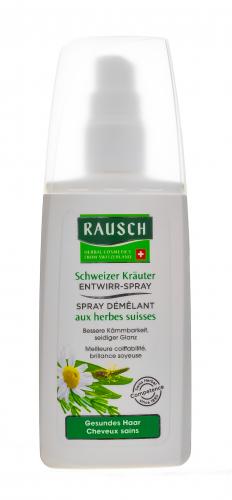 Рауш Спрей-кондиционер облегчающий расчесывание с экстрактом швейцарских трав, 100 мл (Rausch, Для здоровых волос)