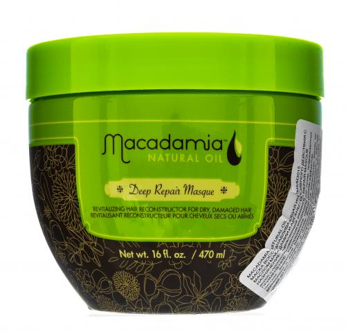 Макадамия Восстанавливающая маска интенсивного действия с маслом арганы и макадамии 500 мл (Macadamia, Уход), фото-2
