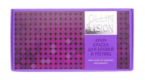 Оллин Набор &quot;Vision Set graphite (графит)&quot; (крем-краска для бровей и ресниц, 20 мл) (Ollin Professional, Окрашивание волос, Vision), фото-3