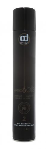 Констант Делайт Лак для волос суперсильной фиксации без запаха 5 Масел, 400 мл (Constant Delight, 5 Magic Oils), фото-2
