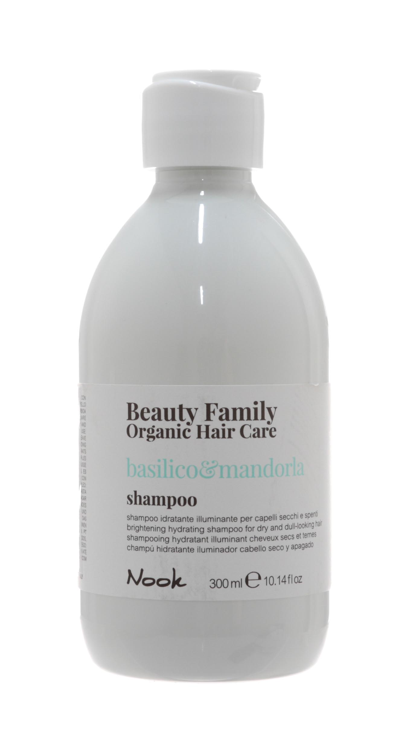 Nook Шампунь для сухих и тусклых волос Basilico&Mandorla, 300 мл (Nook, Beauty Family)
Nook Шампунь для сухих и тусклых волос Basilico&Mandorla, 300 мл (Nook, Beauty Family)