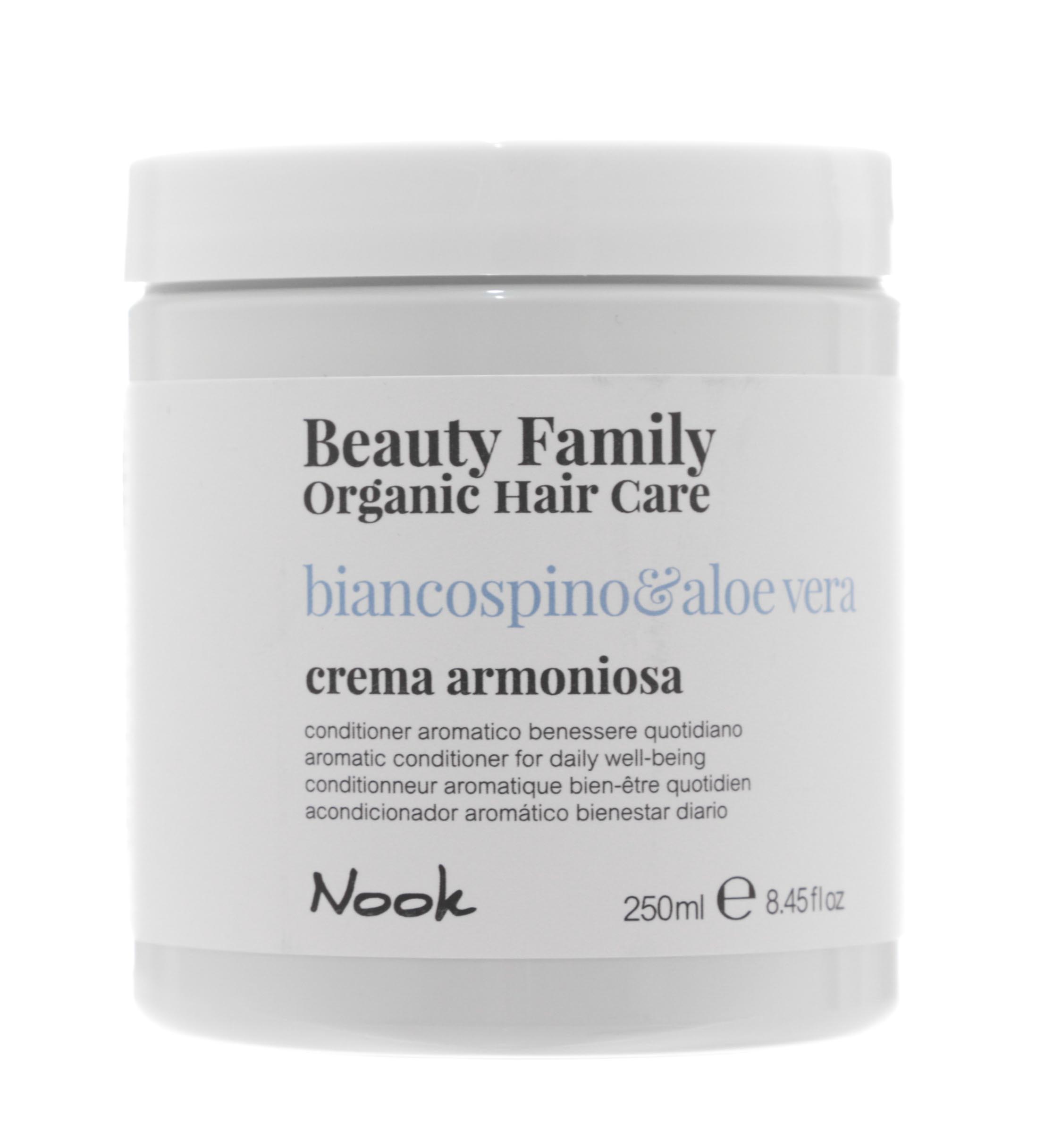Nook Крем-кондиционер для ежедневного ухода Crema Armoniosa Biancospino&Aloe Vera, 250 мл (Nook, Beauty Family)
Nook Крем-кондиционер для ежедневного ухода Crema Armoniosa Biancospino&Aloe Vera, 250 мл (Nook, Beauty Family)
