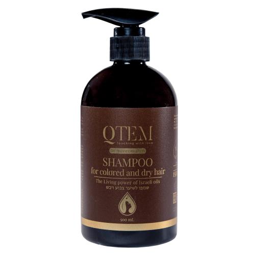 Кьютэм Шампунь для окрашенных и сухих волос, 500 мл (Qtem, Oil Transformation)