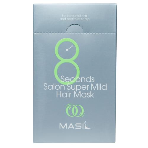 Масил Восстанавливающая маска для ослабленных волос 8 Seconds Salon Super Mild Hair Mask, 20 х 8 мл (Masil, ), фото-2