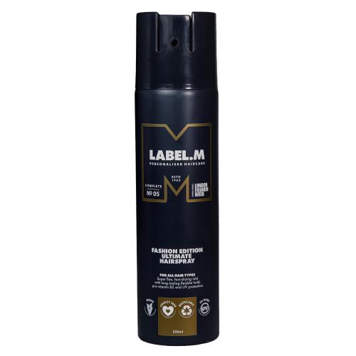 Лейбл М Лак для волос Fashion Edition Ultimate Hairspray, 250 мл (Label.M, Complete)
