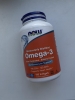 Фото-отзыв Нау Фудс Омега-3 1400 мг, 200 мягких капсул (Now Foods, Жирные кислоты), автор Анастасия