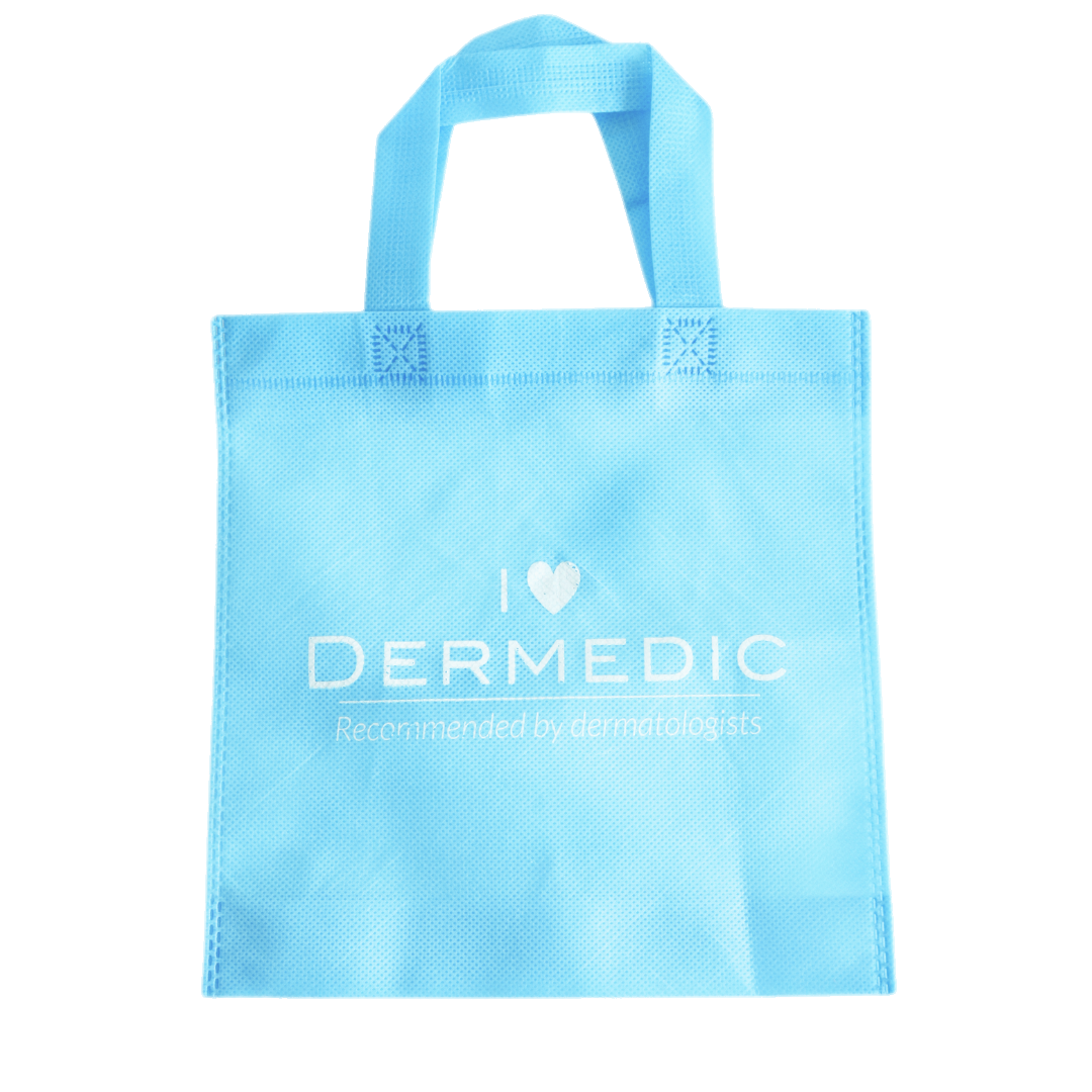  Сумка-шопер "I Love Dermedic" 25см х 25см 