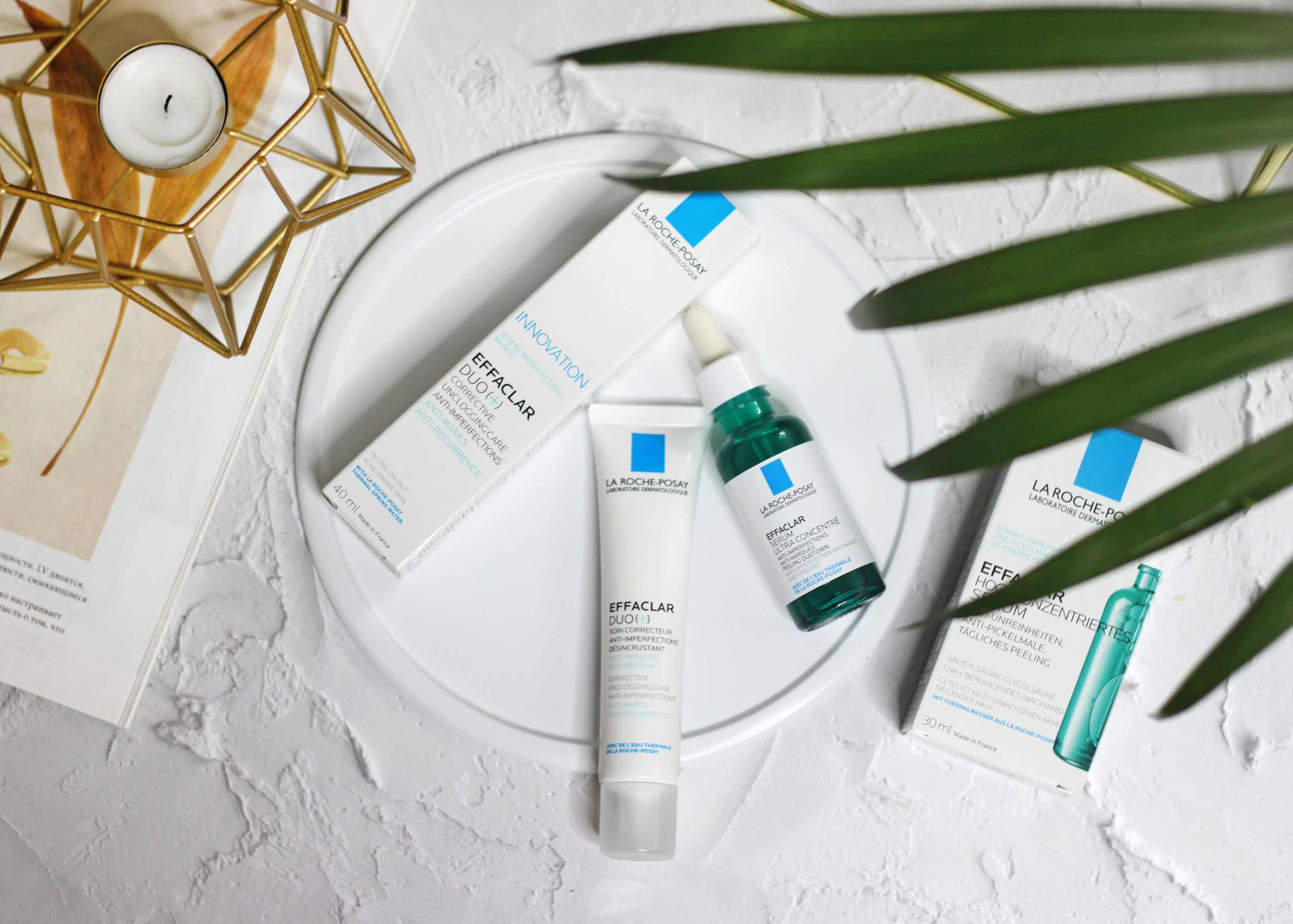 La Roche-Posay Effaclar: концентрированная сыворотка против несовершенств и корректирующий крем-гель, фото 2