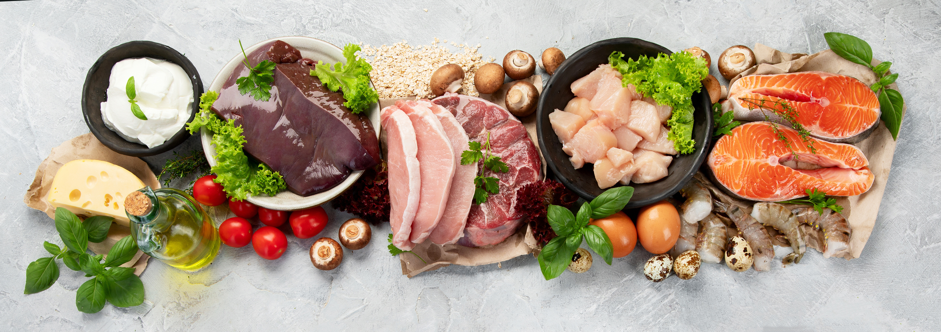 Продукты, содержащие витамины группы B