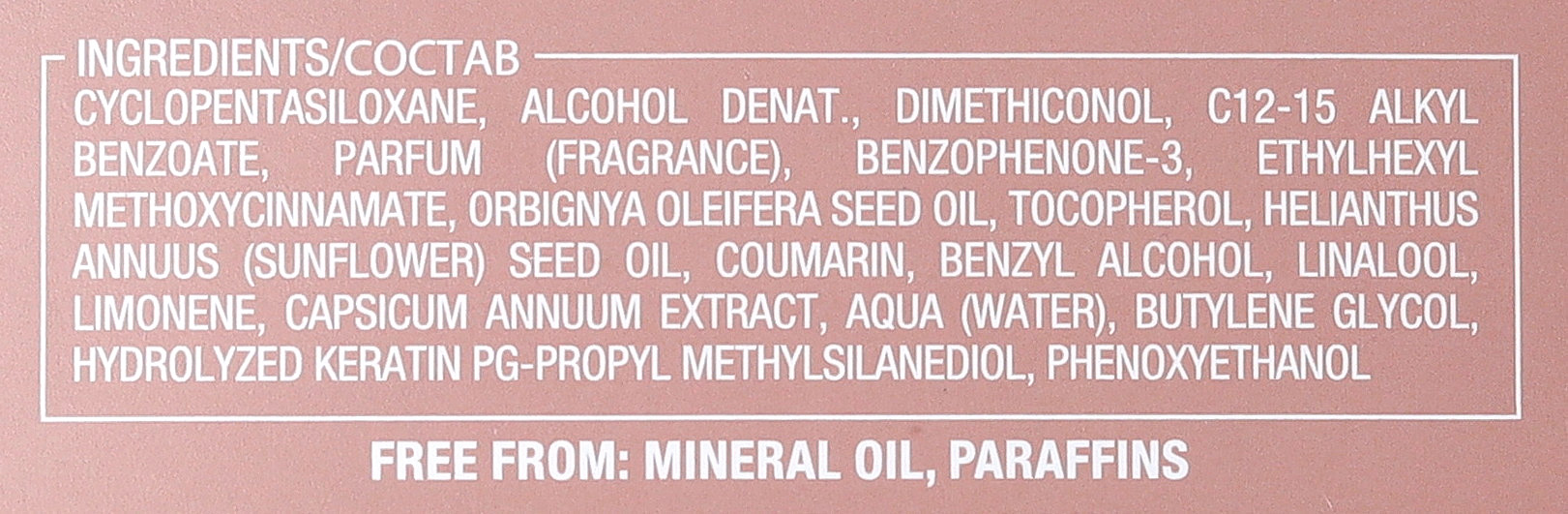 Alfaparf Keratin The Oil Кератиновое масло для волос отзывы состав