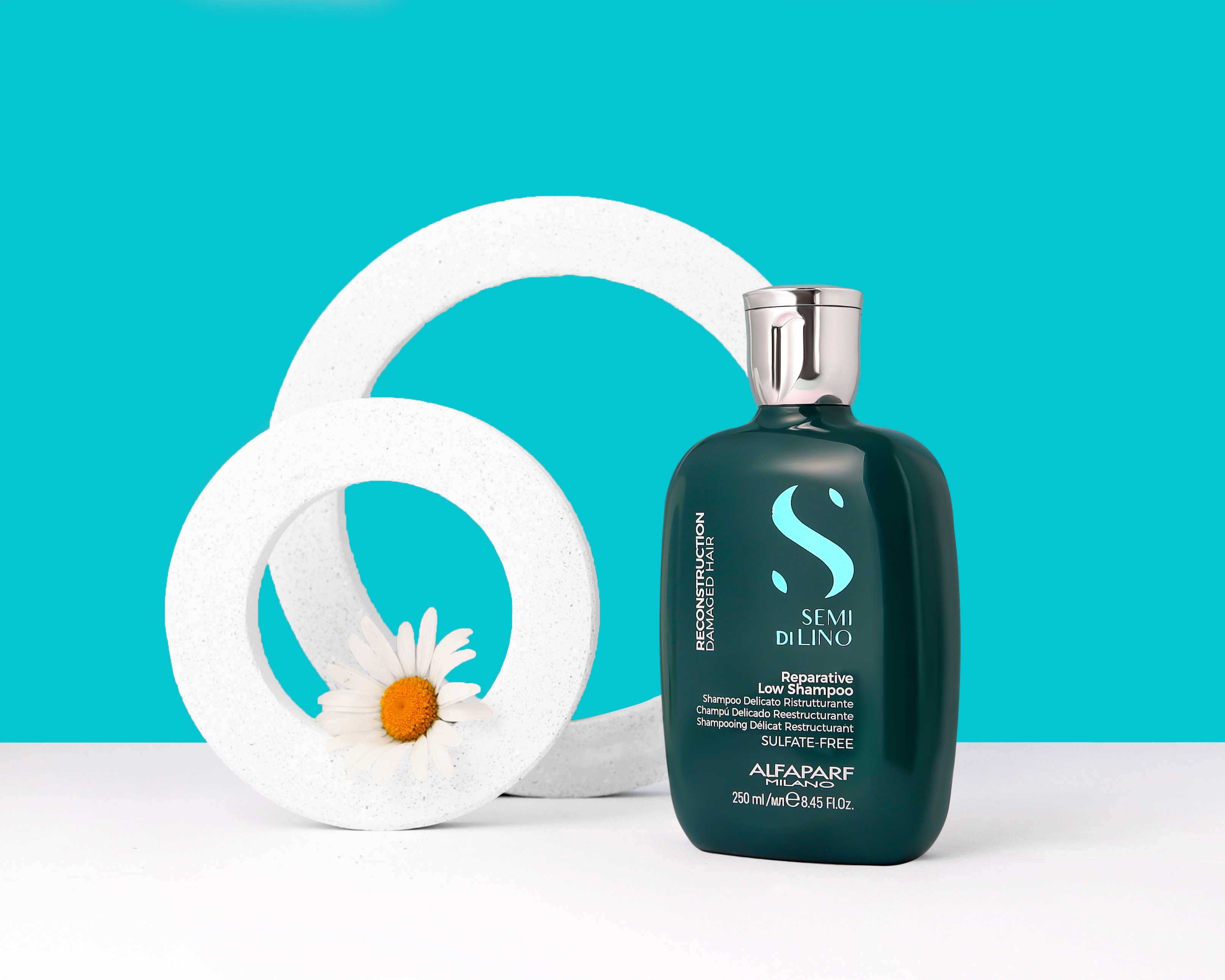 Алфапарф Милано Шампунь для поврежденных волос Reparative Low Shampoo, 250 мл (Alfaparf Milano, Reconstruction)