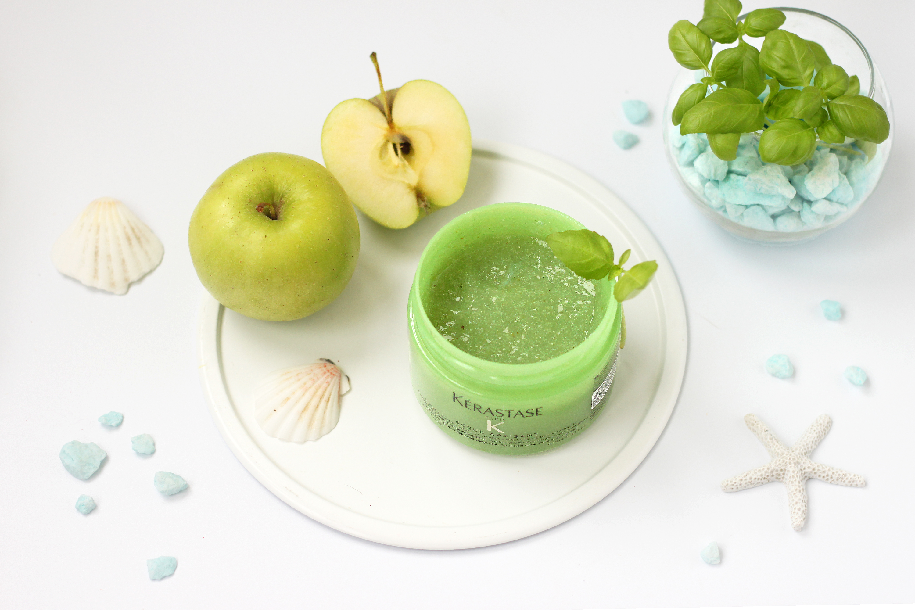 Керастаз Фузио-скраб Апезан для чувствительной кожи головы Kerastase, Fusio-Dose Fusio-Scrub Apaisant, текстура