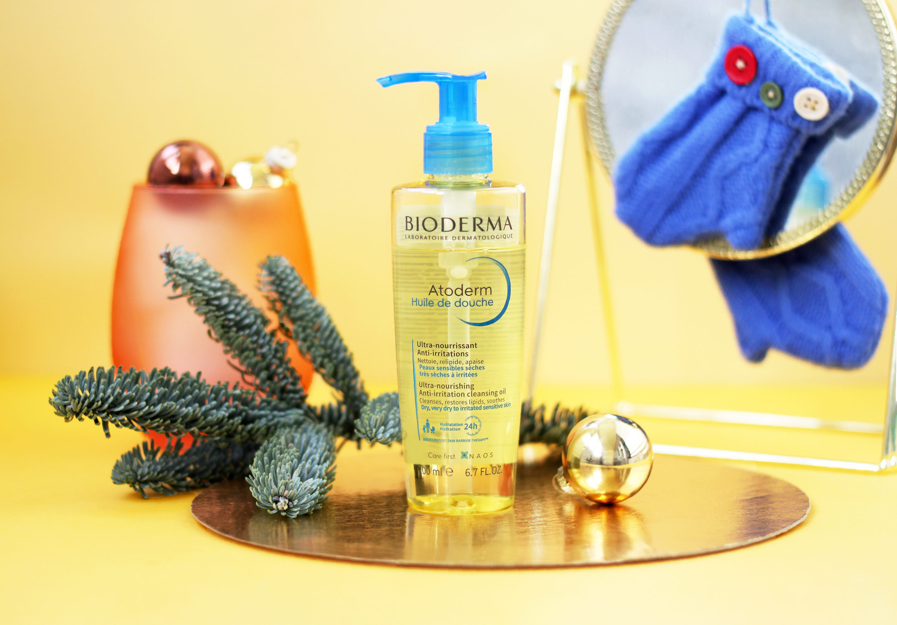 Биодерма Увлажняющее масло для душа Bioderma, Atoderm, 200 мл