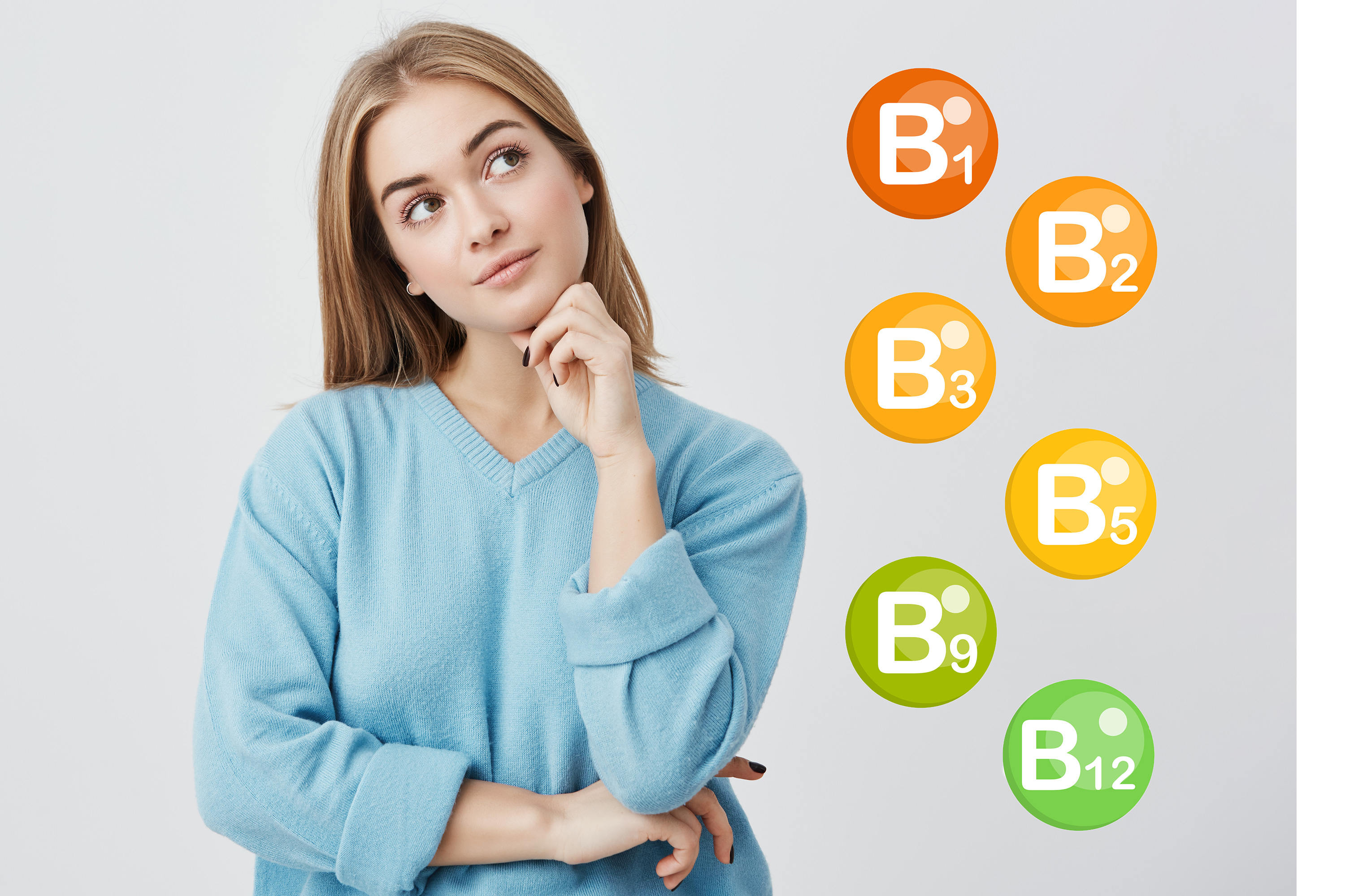 Какие витамины входят в группу B?